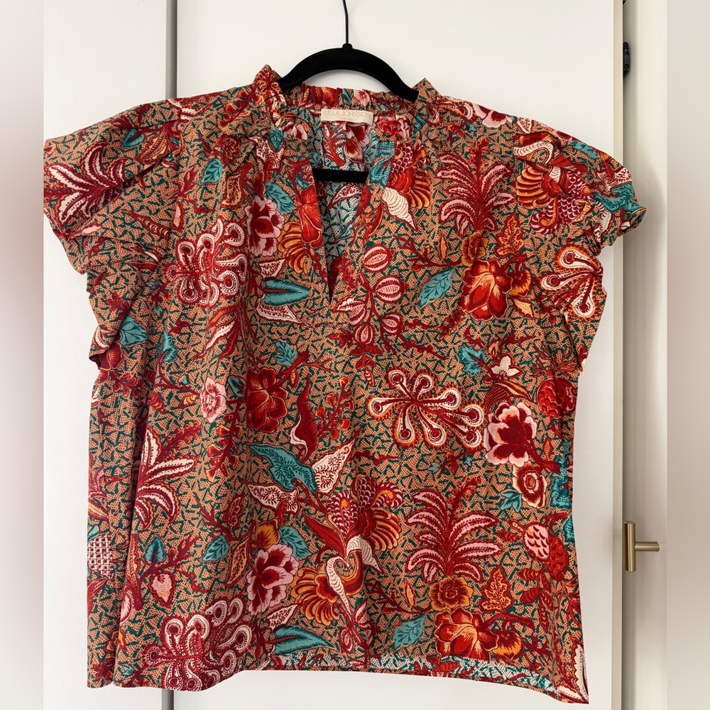 Ulla Johnson Floral Blouse